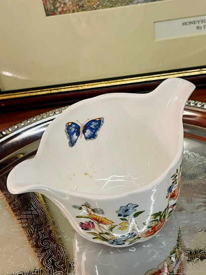 Aynsley Cottage Garden Cream Jug – Fine Bone China – Made in England