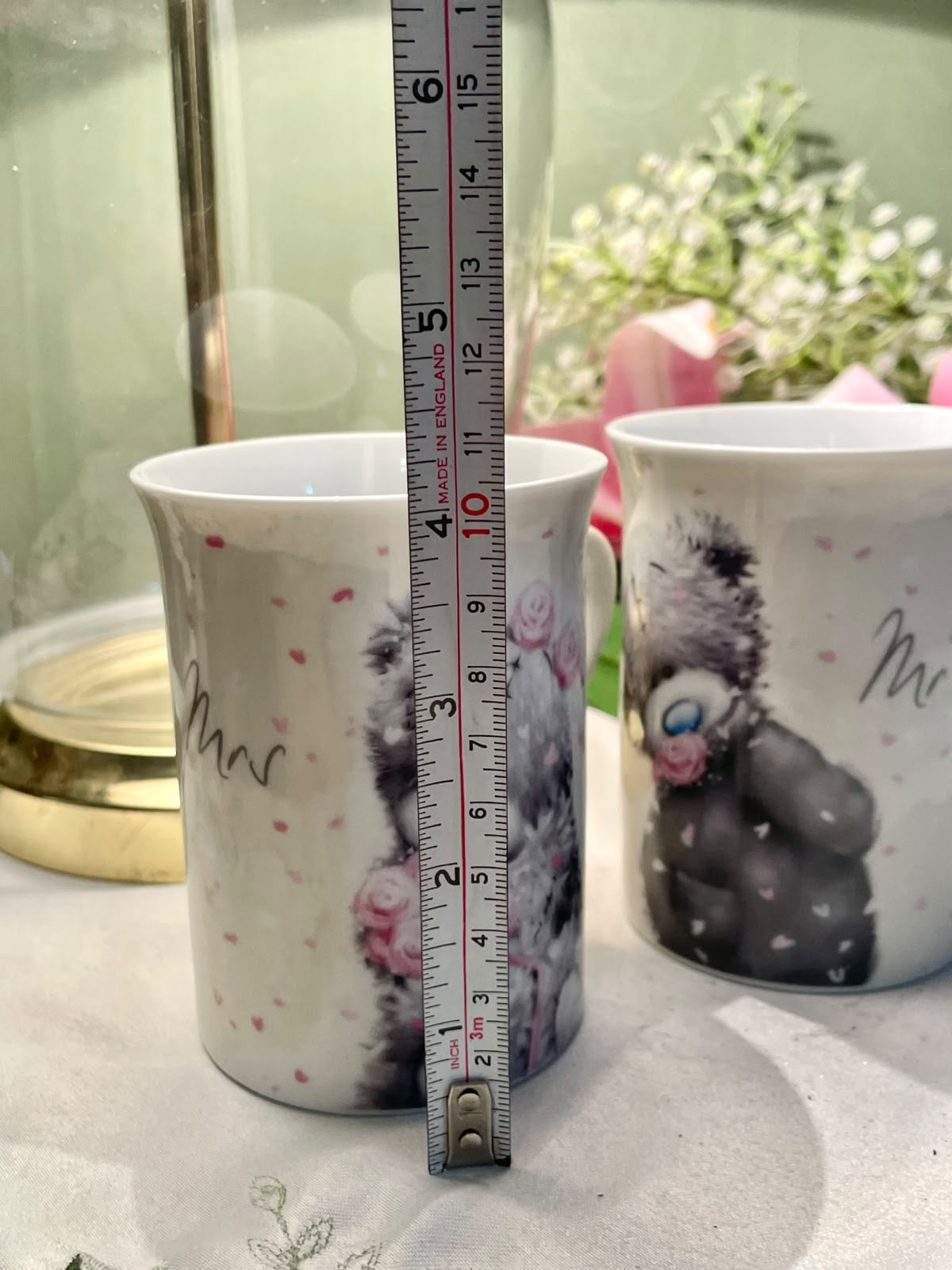 Me to You Mr & Mrs Teddy Bear Mugs - 2 Piece Set