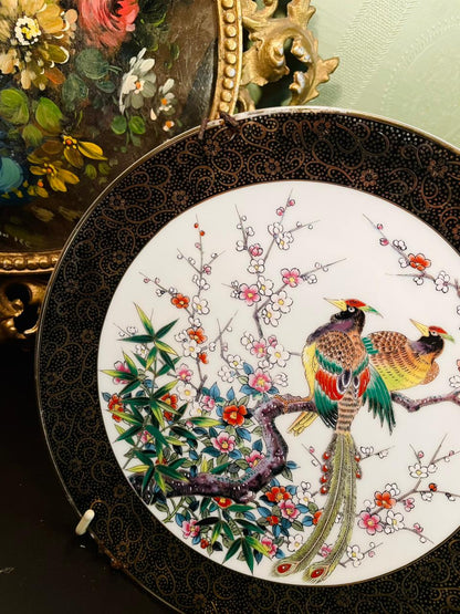 johnson Bros Bird Decorative Plate 8 Inch Fine Porcelain