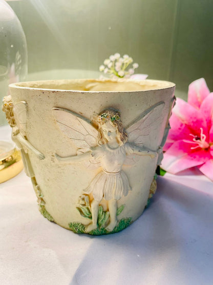 Fairy Relief Decorative Planter Cream 5.25 in