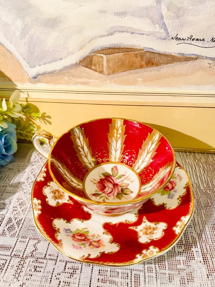 (Rare find) Paragon Radfords Fenton Bone China Teacup & Saucer Set