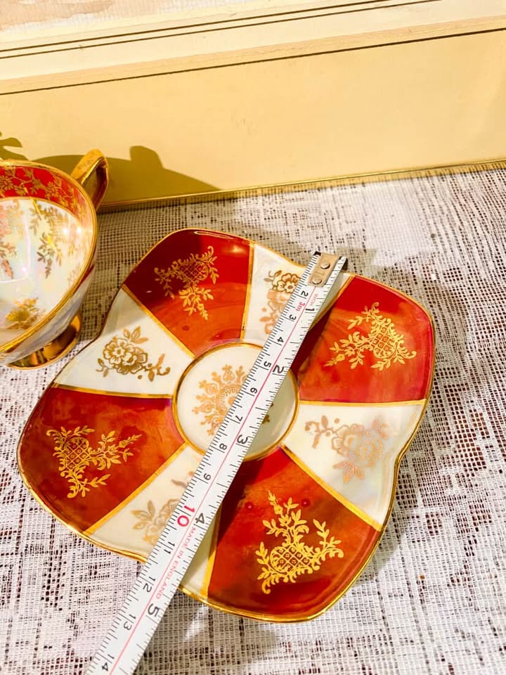 Bavaria Blausee Switzerland Souvenir Cup & Saucer – Vintage