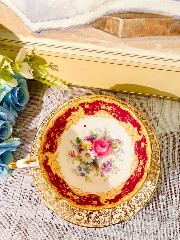 (Rare find) Paragon/E.B. Foley Bone China Teacup & Saucer – Queen Mary