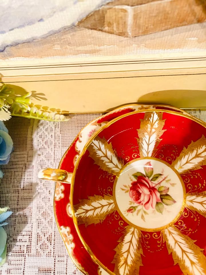 (Rare find) Paragon Radfords Fenton Bone China Teacup & Saucer Set