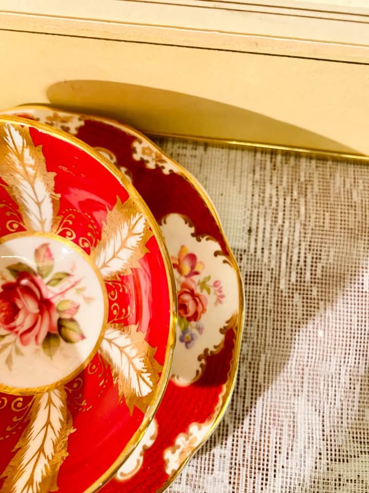 (Rare find) Paragon Radfords Fenton Bone China Teacup & Saucer Set