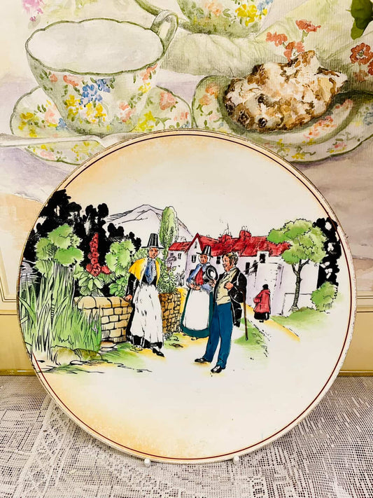 Grimwades Nelson Characters Vintage Decorative Plate England