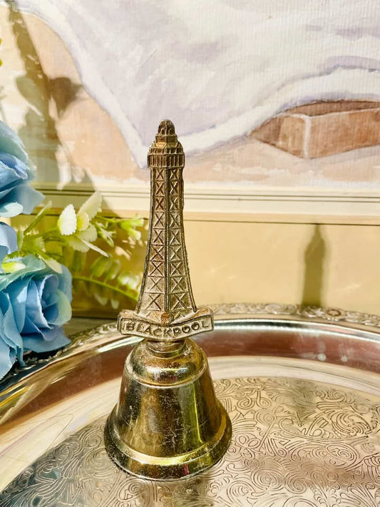 Vintage Blackpool Tower Souvenir Brass Bell