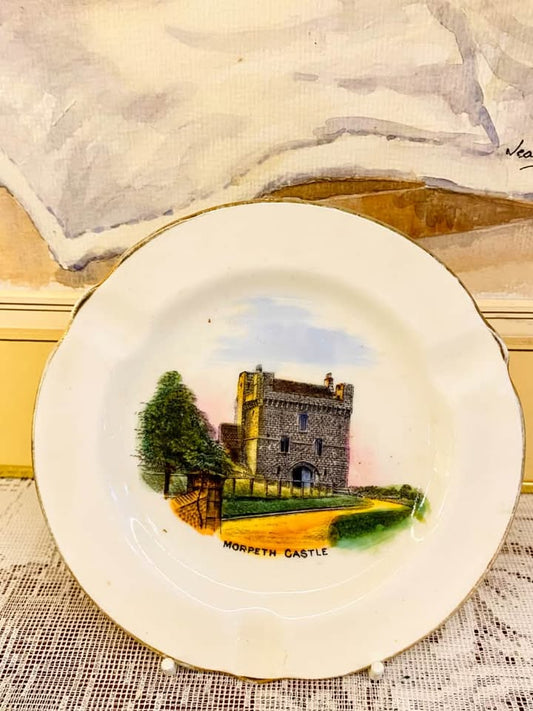 Vintage Morpeth Castle Souvenir Plate – English Decor