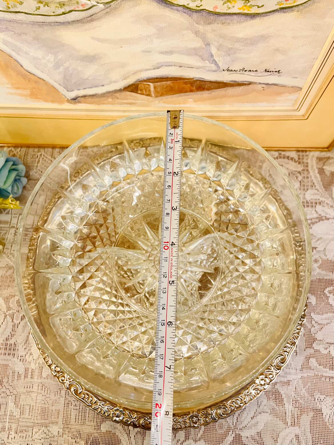 Vintage Crystal Cut Glass Bowl Set – Crystal Style