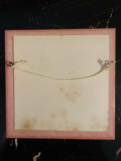 Pink Floral Shadow Box Frame – 3D Decorative Home Décor