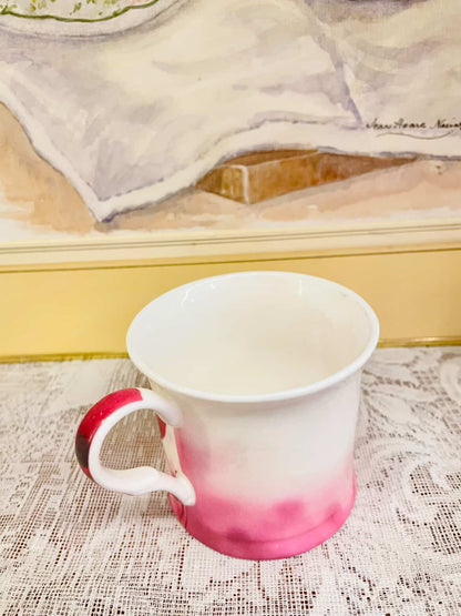 Red Poppy Porcelain Mug – Floral Coffee Cup