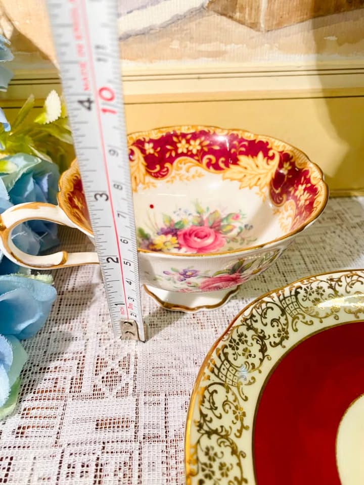 (Rare find) Paragon/E.B. Foley Bone China Teacup & Saucer – Queen Mary