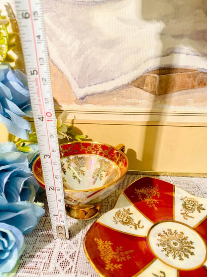 Bavaria Blausee Switzerland Souvenir Cup & Saucer – Vintage