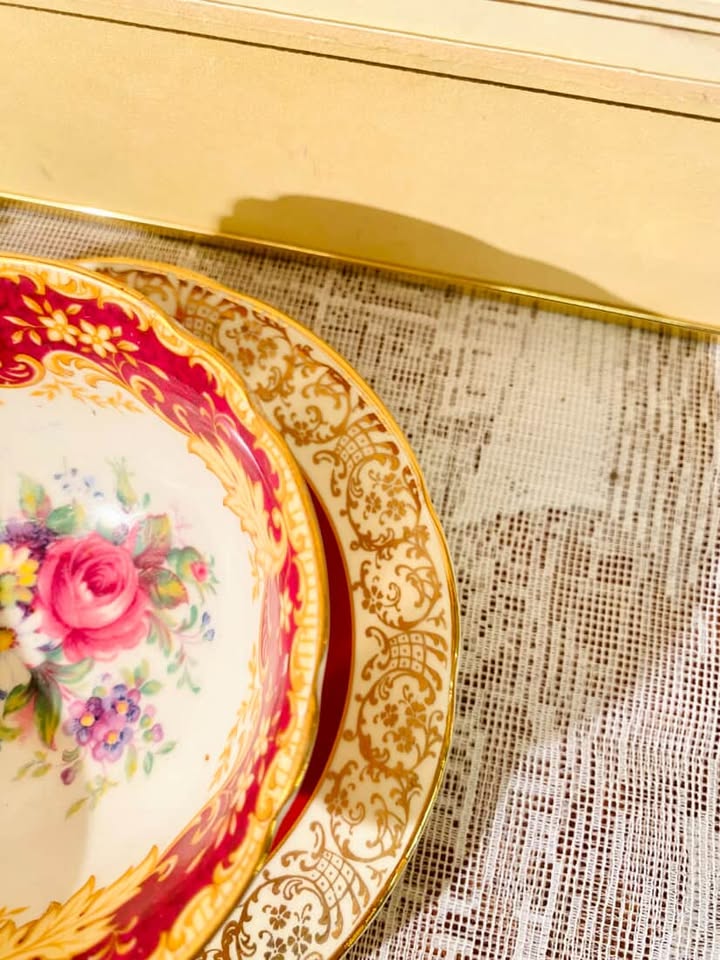 (Rare find) Paragon/E.B. Foley Bone China Teacup & Saucer – Queen Mary