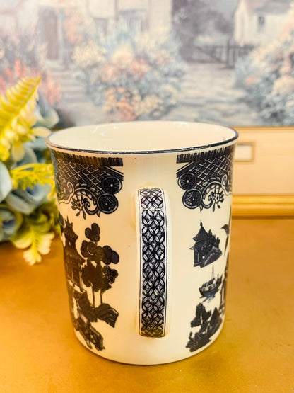 Vintage Blue Willow Bone China Mug – Seville Ceramics
