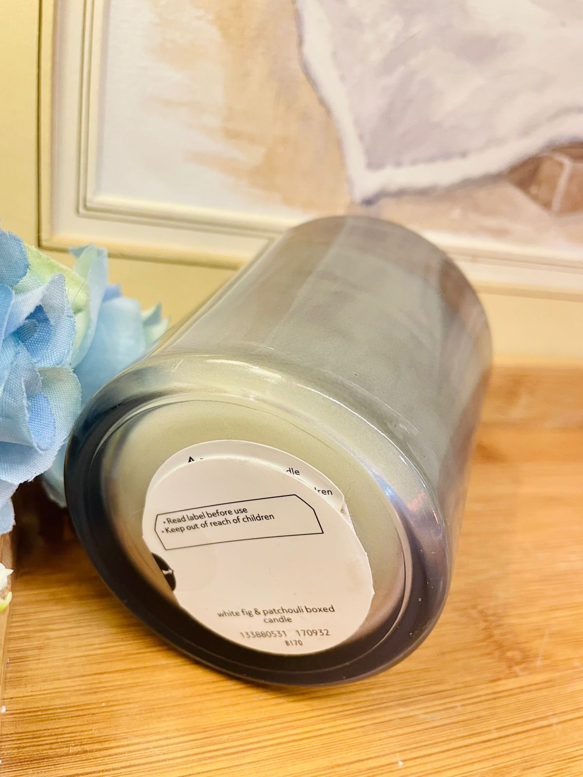 Scented Candle in Frosted Glass Jar | Cozy Home Fragrance | Clean Burn