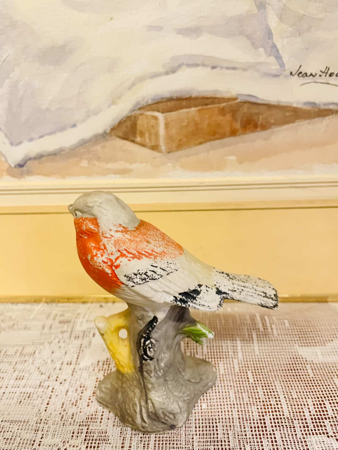Vintage Bird Figurines Set – Hand Painted Porcelain Collectibles
