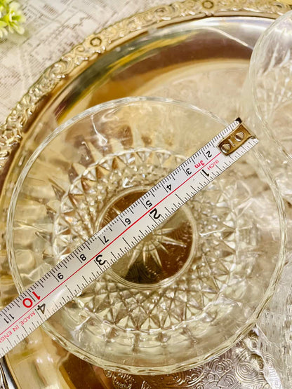Vintage Crystal Cut Glass Bowl Set – Crystal Style