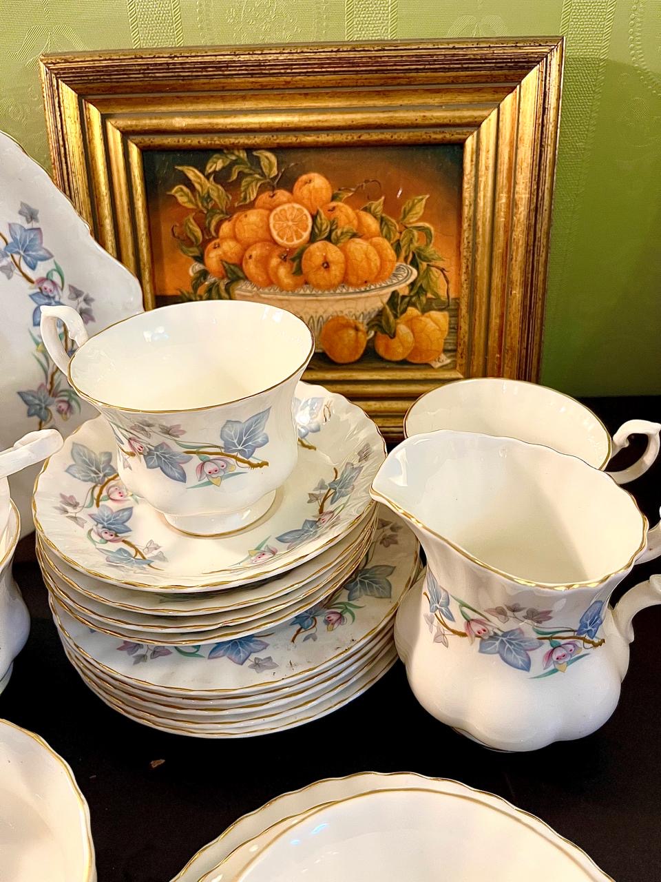 Royal Kent Trentside Fine Bone China Tea Set England – 21 Piece