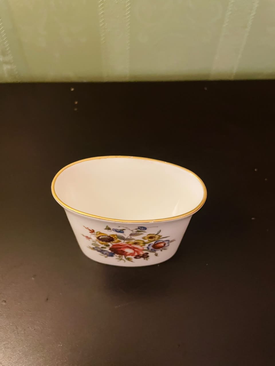 Royal Worcester Floral Bone China Small Vase