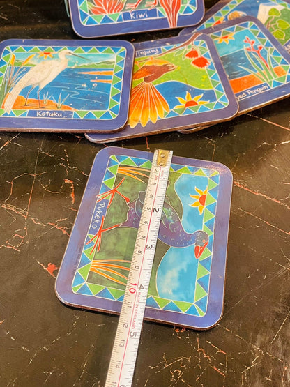 Jason “Make the Occasion” 6-Piece Coaster Set – New Zealand Birds Series