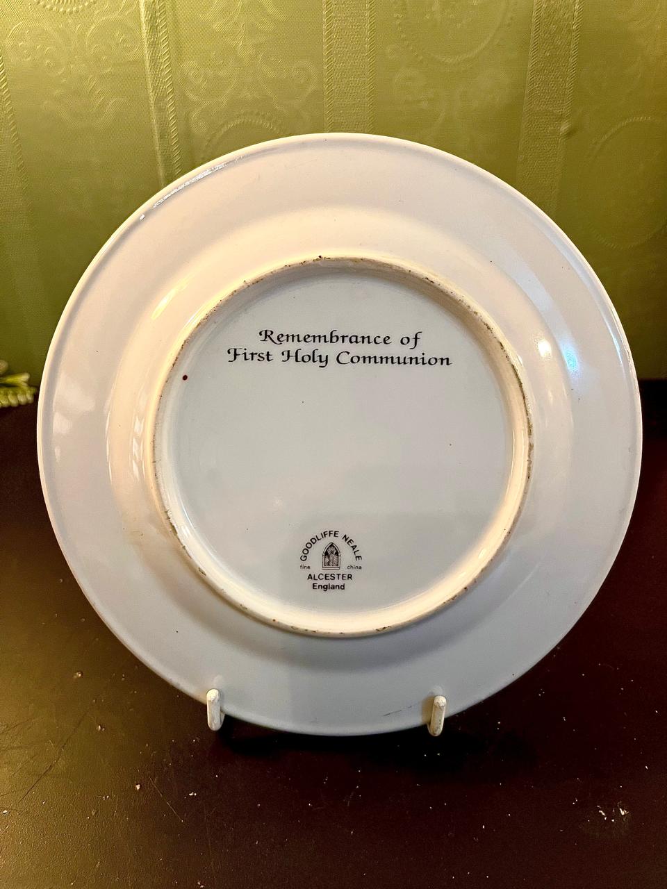 First Holy Communion Remembrance Plate 8 Inch