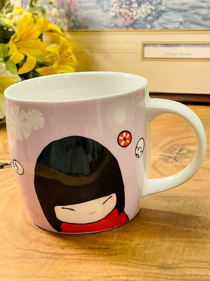 Momiji Character Ceramic Mug | Kawaii Collectible Tea Cup