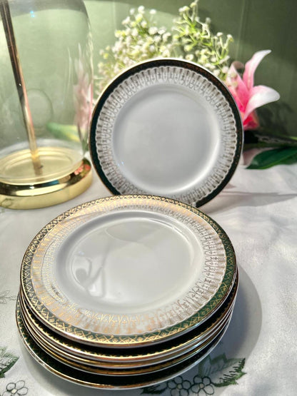 Royal Grafton Fine Bone China 6-Piece Side Plate Set 6 in England