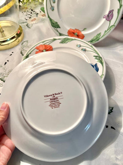 Villeroy & Boch Amapola Floral Dinner & Tea Set 30-Piece