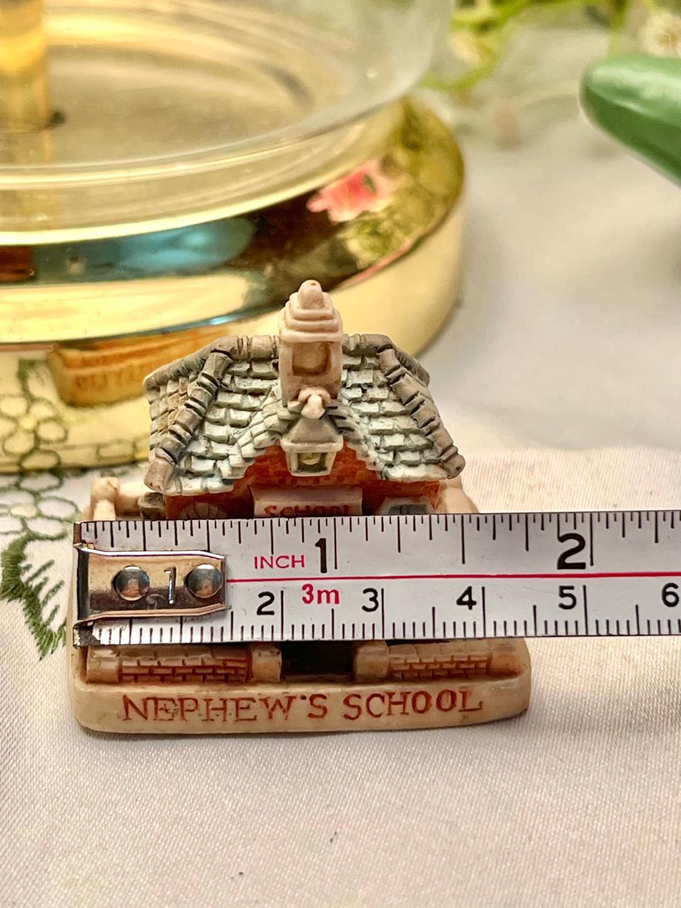 Vintage Nephew’s School Miniature Building 5 cm