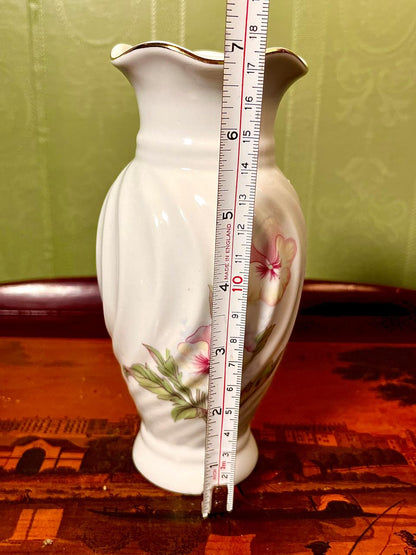 Aldridge Pottery Floral Ceramic Vase | 7 Inch | Made in England