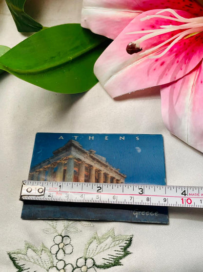Fridge Magnet Summer Dream Editions Athens Greece Souvenir Decor 10cm
