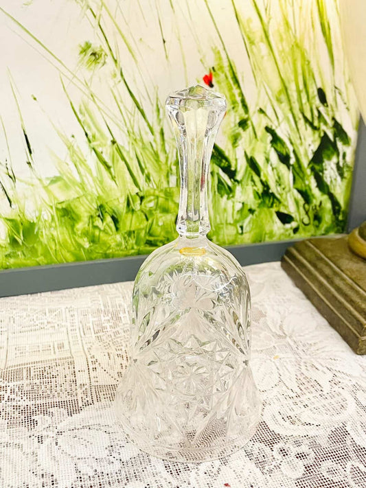 Vintage Cut Crystal Bell
