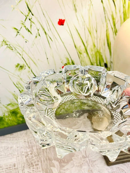 Vintage Crystal Ashtray