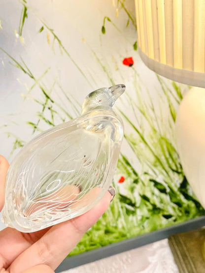 Crystal Duck Decorative Ornament