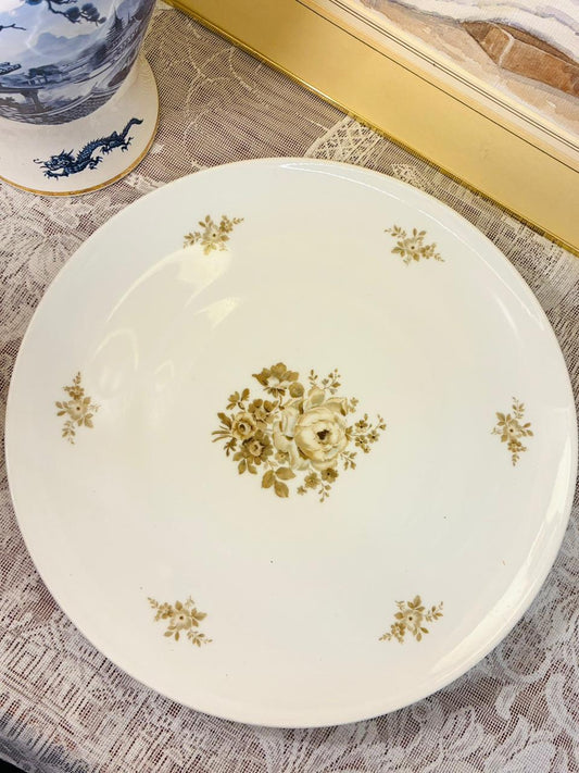 Vintage Bavaria Floral Serving Plate – Large Serving Dish