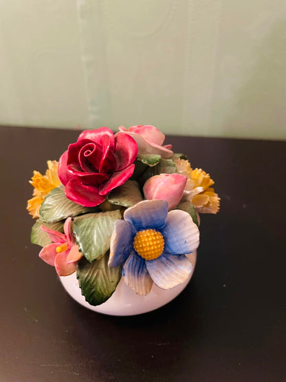 Royal Park Fine Bone China Floral Posy Ornament 3 Inch