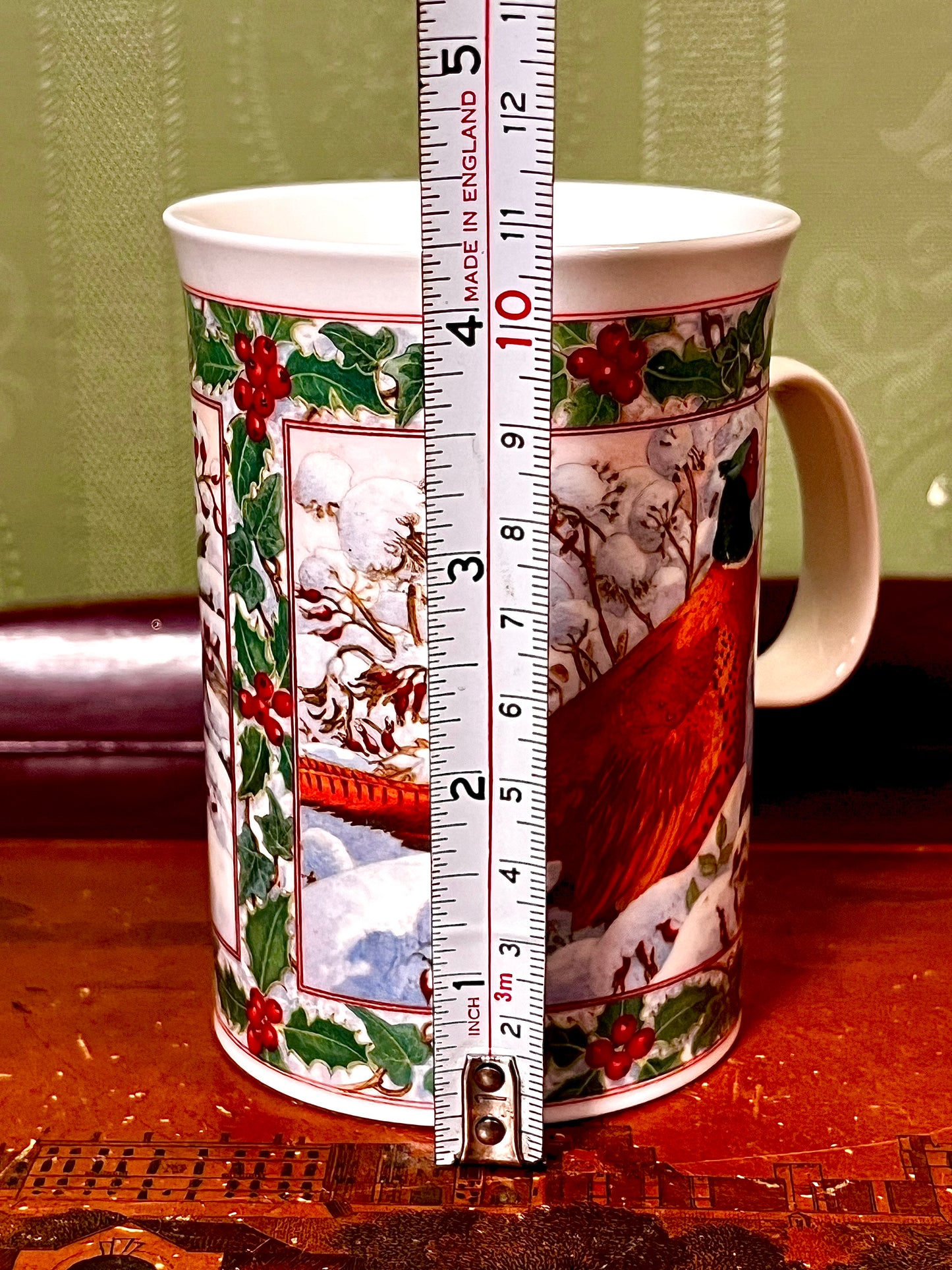 Dunoon Christmas Birds Fine Bone China Pheasant Mug