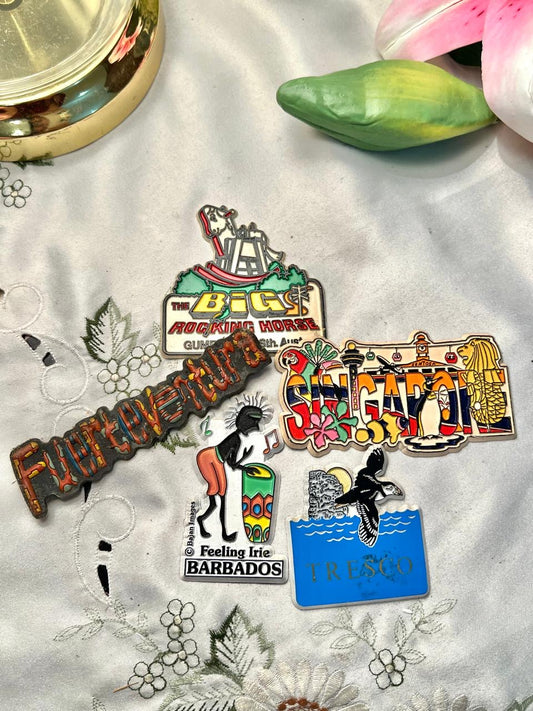 International Travel Souvenir Collection – 5 Pieces