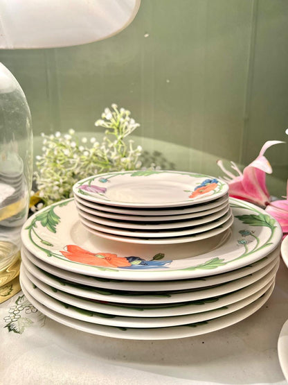 Villeroy & Boch Amapola Floral Dinner & Tea Set 30-Piece