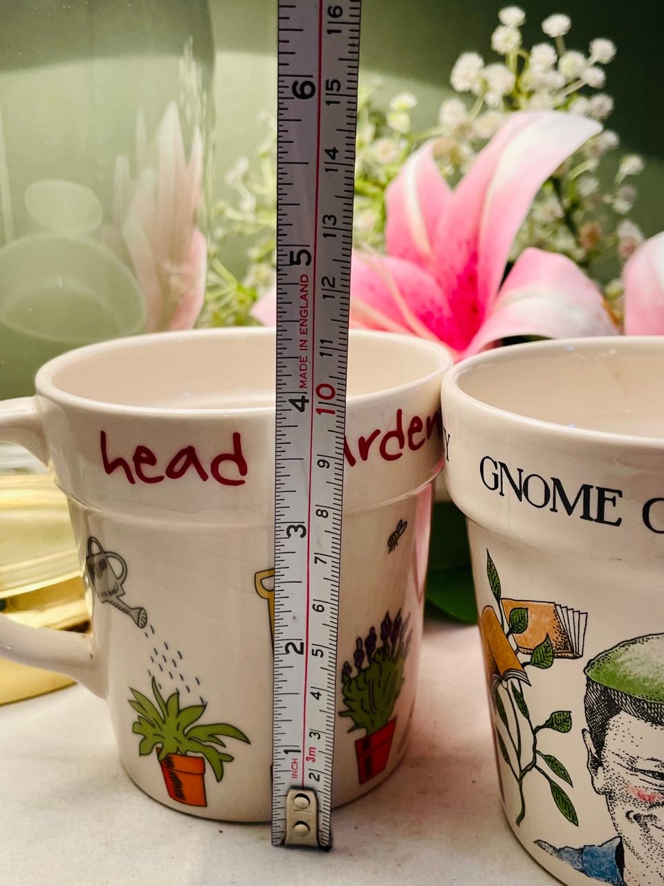 ATP Gifts Gardeners 2-Piece Novelty Mug Set Approx. 10 cm