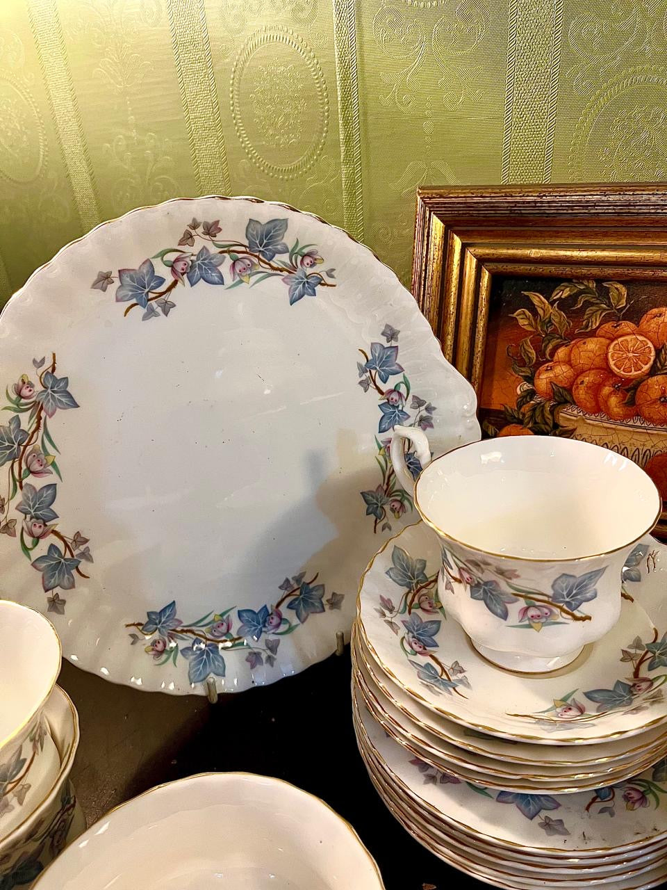 Royal Kent Trentside Fine Bone China Tea Set England – 21 Piece