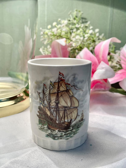Weatherby Royal Falcon Ware Sailing Ship Mug 10cm - 1 Piece