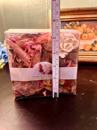 Colony Powder Fresh Scented Potpourri – Decorative Dried Floral Mix