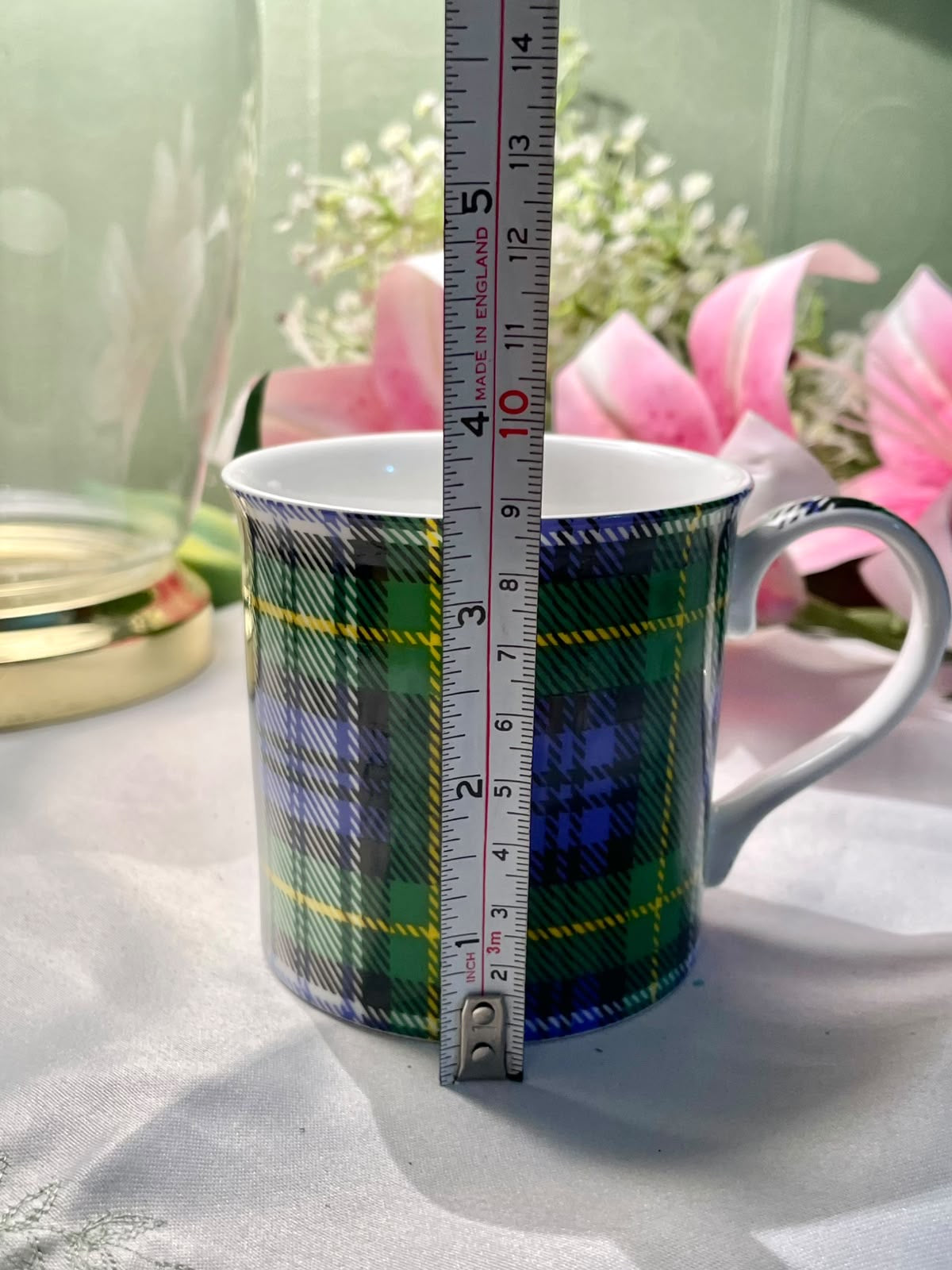 Leonardo Collection Dress Gordon Tartan Fine China Mug 9.5cm