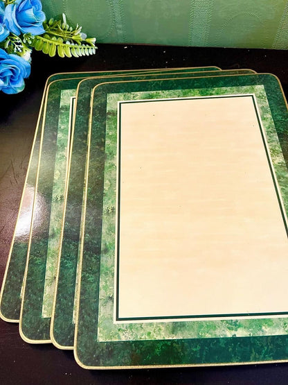 Country Vine Green Placemat Set of 4 29cm