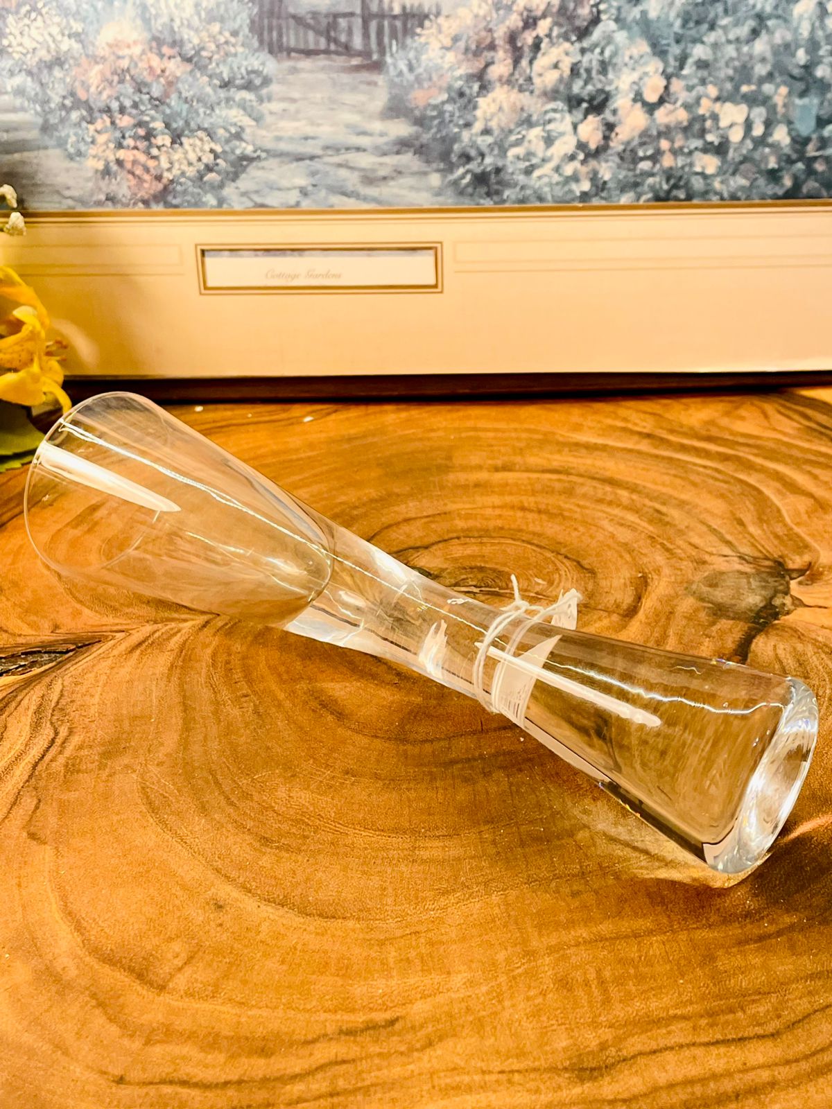 Elegant Tall Glass Vase – Minimalist Modern Flower Vase