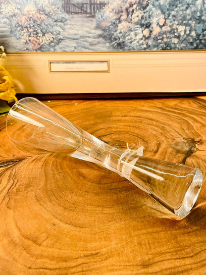 Elegant Tall Glass Vase – Minimalist Modern Flower Vase