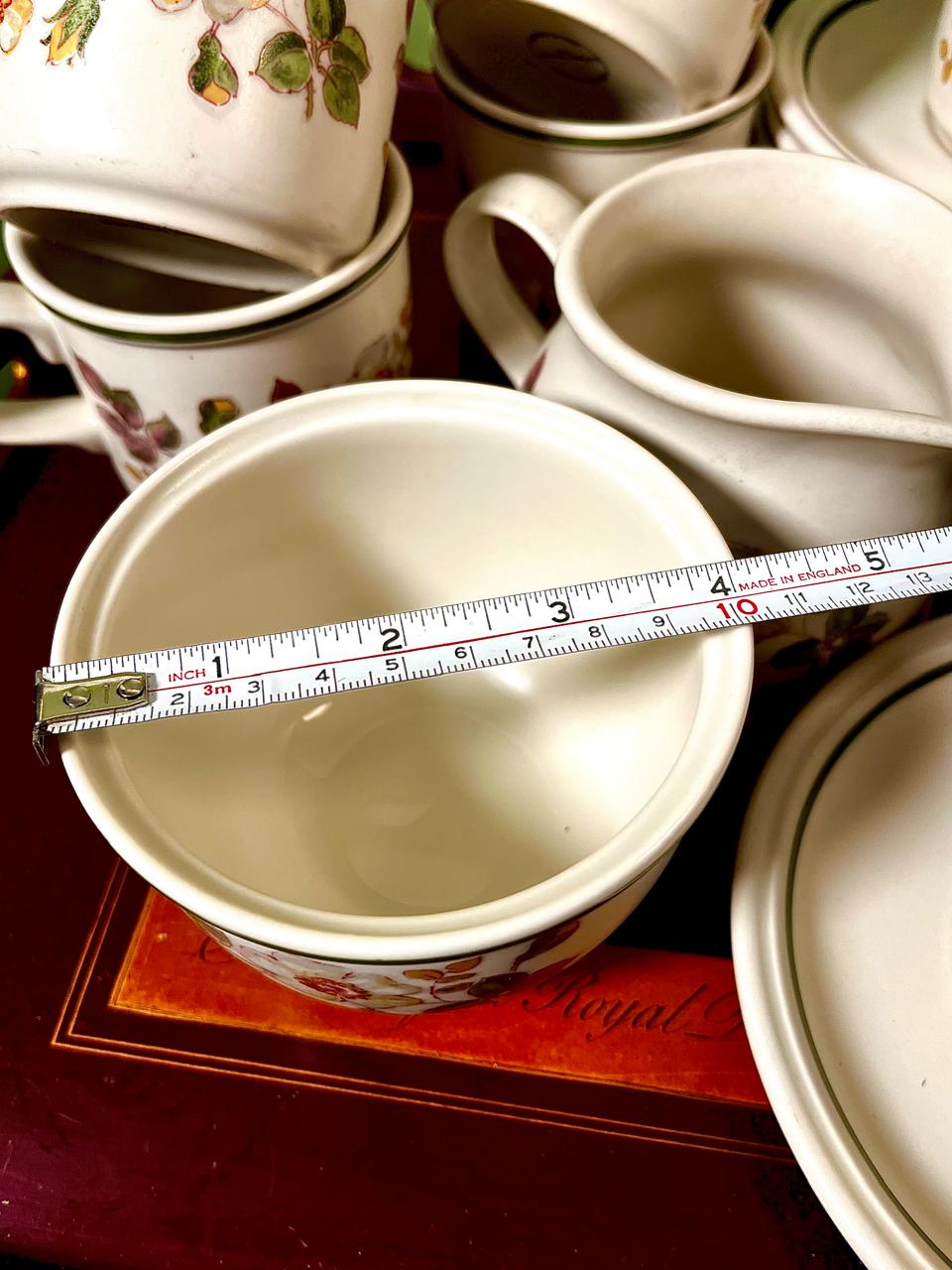 Marks Spencer Autumn Leaves England 14 Piece Tea Set | Oven to Tableware