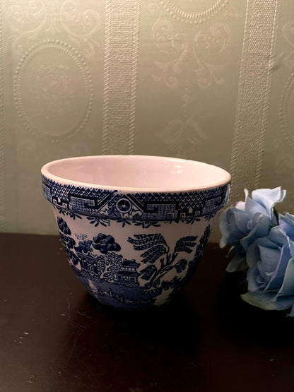Churchill Blue Willow Bowl 4 Inch Ceramic Dish